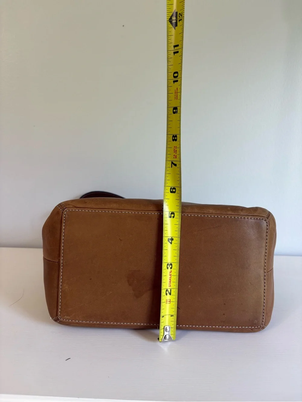 Vintage Coach Legacy 9566 Leather Hobo Bag Tan